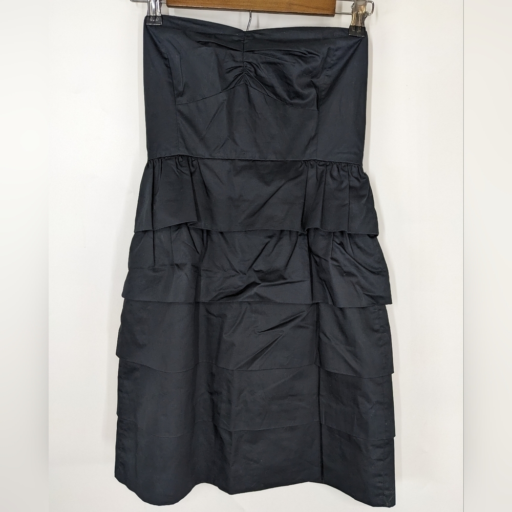 J.CREW Tiered Aline Strapless Dress